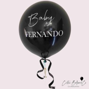 Personalised Gender Reveal Helium Balloon