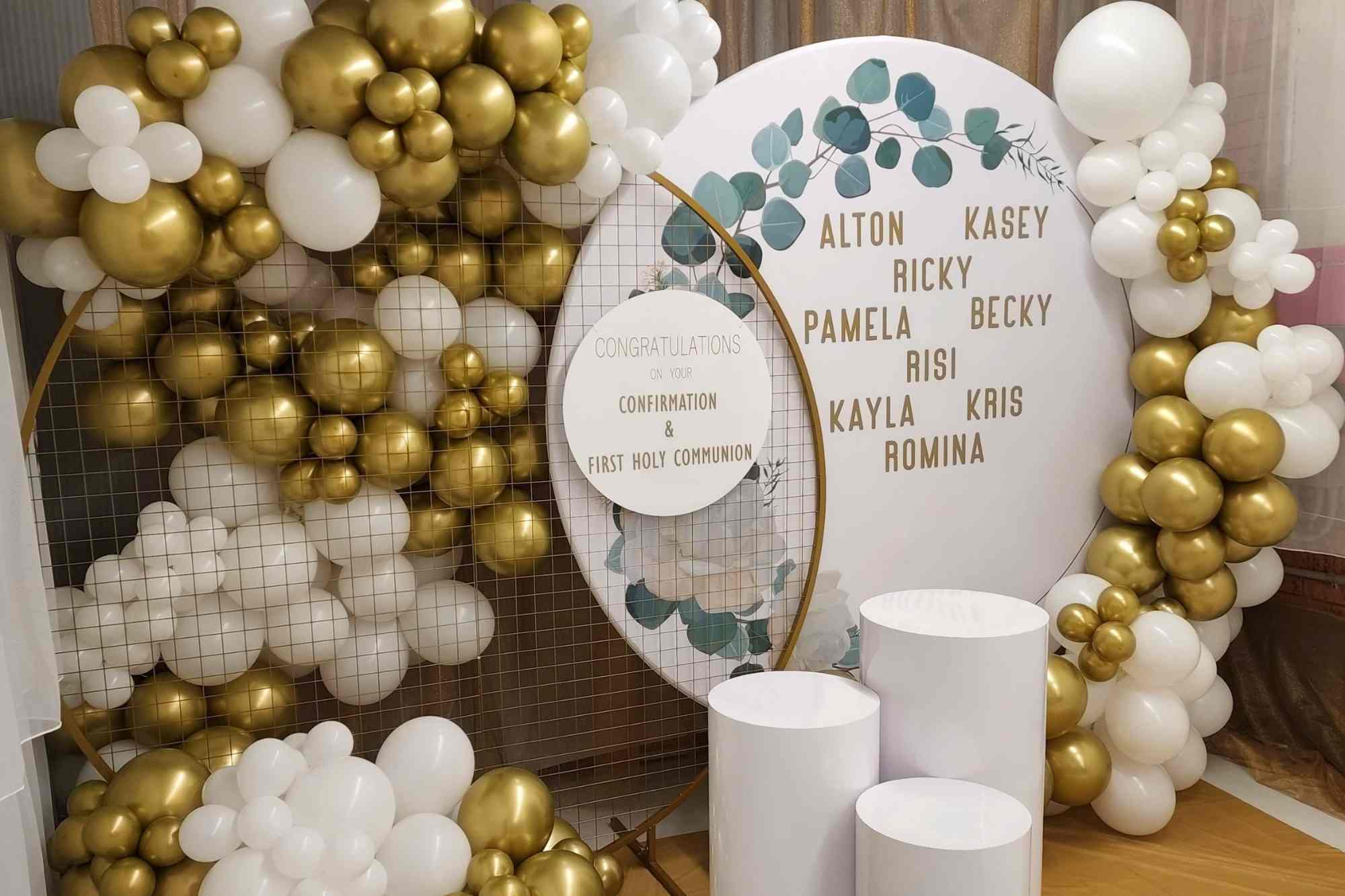 Party package - Custom Balloons Co Canberra